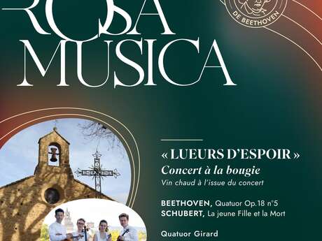 ROSA MUSICA << LUEURES D'ESPOIR >> Concert à la bougie
