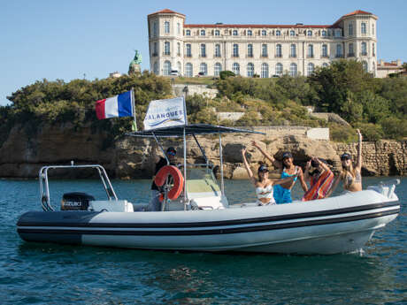 Calanques du parc marin de la côte bleue 3H30 offre été
