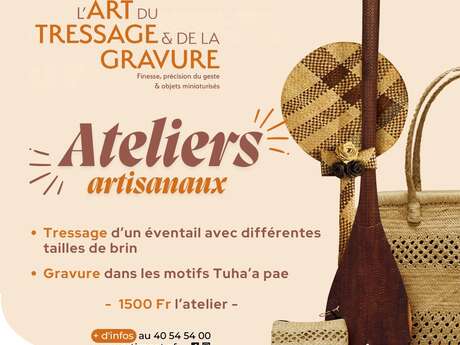 Exhibition of the art of weaving and engraving - finesse, precision of gesture & miniaturized objects