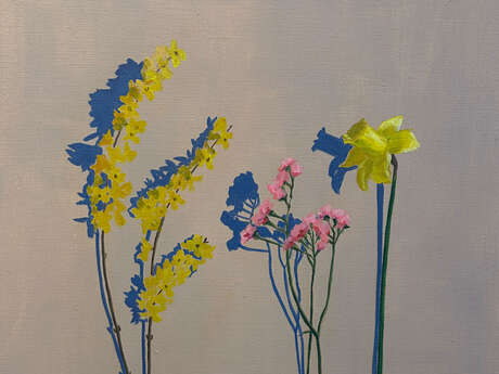 Atelier de peinture acrylique