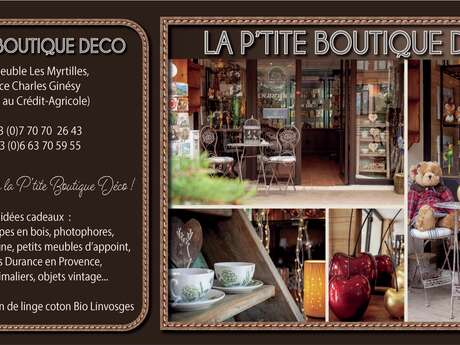 La p'tite boutique déco