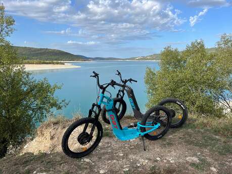 Raid autour du lac avec Trott'in Verdon