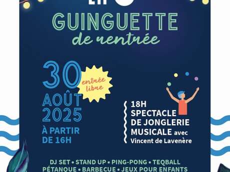 Animation estivale - Guinguette de rentrée à Lil’Ô