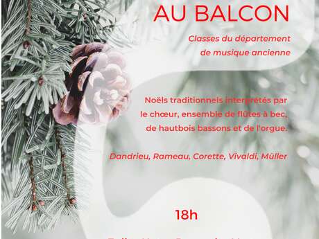 Concert  - Noël au balcon