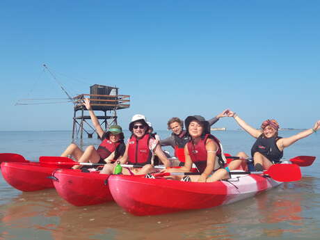 Kayak de mer et dégustation ostréicole (3h)