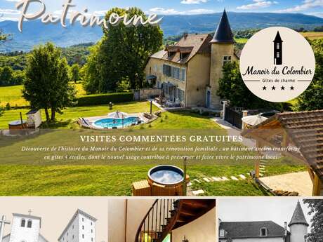Journées du Patrimoine au Manoir du Colombier : visites commentées