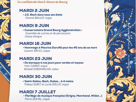 Mardi de l'orgue n°5 : Saint-Saëns, Bach, Dukas... à 4 mains