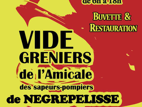 Vide greniers de l'amicale des sapeurs pompiers