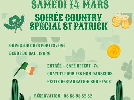Bal country spécial St Patrick