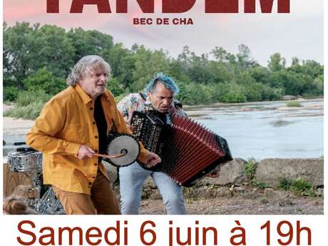 Concert au jardin - Le duo Bec de Cha - Le radeau de la méduse