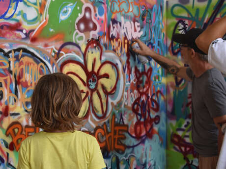 ça graff à l'abbaye