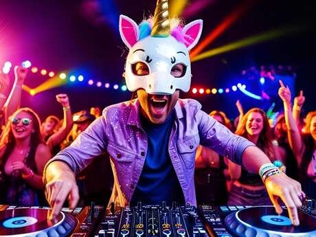 Soirée DJ "Candy licorne"
