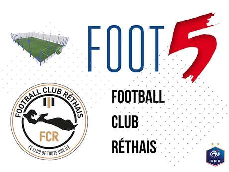 Location de terrain de foot à 5 par le Football Club Réthais