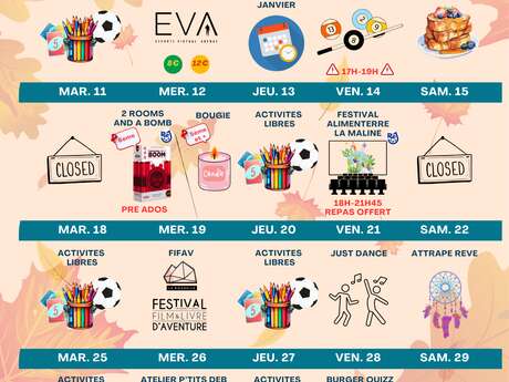 Animations Ré Jeunesse à La Flotte - Novembre