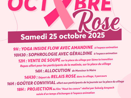 Octobre Rose aux Contamines