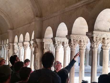 Visite guidée du cloître