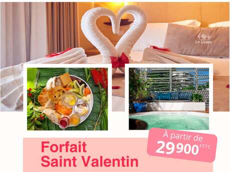 Saint-Valentin 2025 - Offre Hôtel Le Lagon