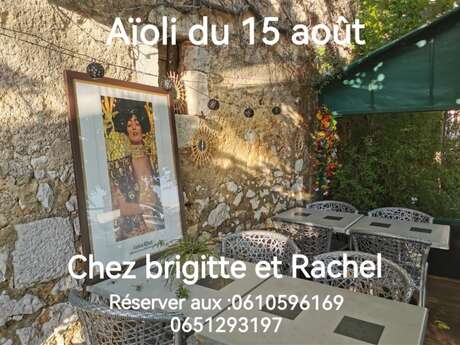 Aioli chez Brigitte et Rachel Mons