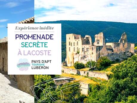 Balade découverte de Lacoste