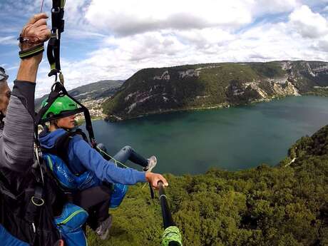 Wandern - Gleitschirm-Tandemflug mit Didier Marinet