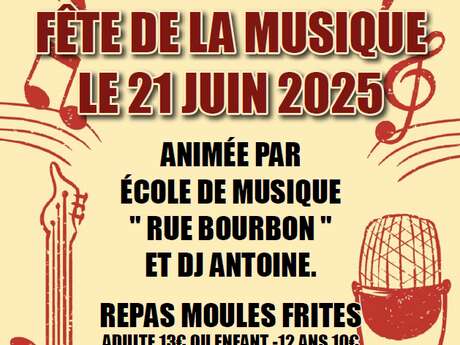Fête de la Musique par l'Amicale des sapeurs-pompiers de Montaigu de Q.