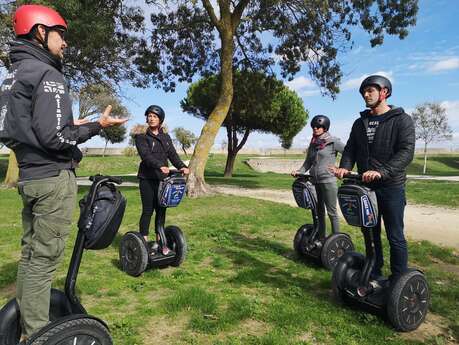 Guided gyropode/Segway ride with Atlantic Gyropode