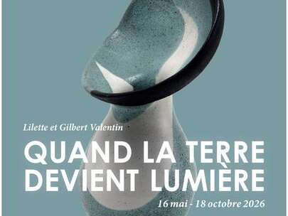 Visite guidée de l'exposition "Lilette et Gilbert Valentin - Quand la terre devient lumière"