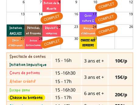 Animations l'Imaginarium