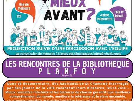 Les rencontres de la bibliothèque - Documentaire "C'était mieux avant"