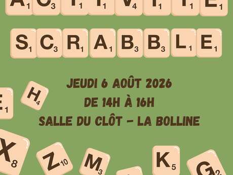 Scrabble in der Mediathek von Valdeblore