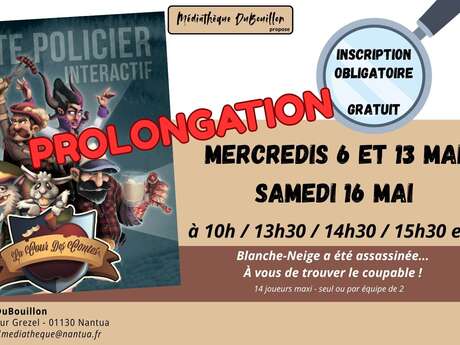 Prolongations : L'enquête "La Cour des Contes" continue !