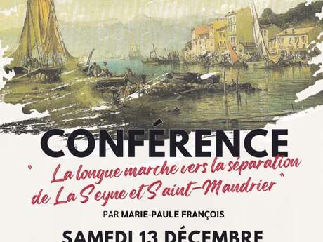 Konferenz "Der lange Weg zur Trennung von La Seyne und Saint Mandrier"