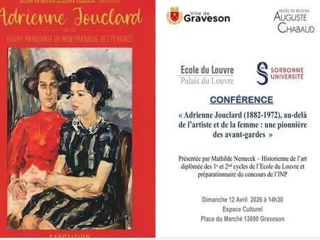 Conférence "Adrienne Jouclard, au-delà de l'artiste ...