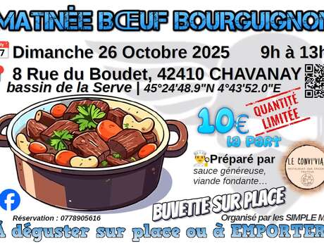 Matinée Boeuf Bourguignon