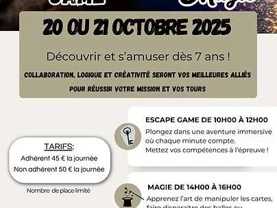 Stage Escape Game et Magie