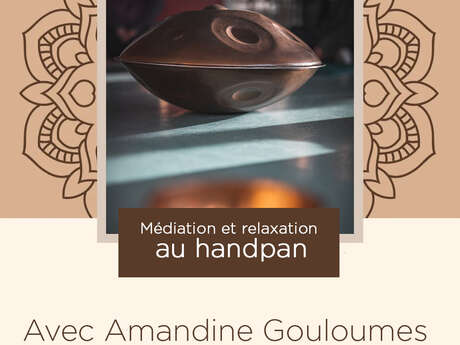 Méditation et relaxation au handpan avec Amandine