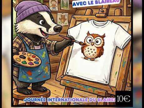 Atelier peinture sur t-shirt