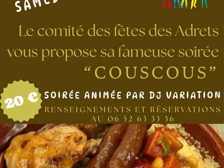 Soirée couscous
