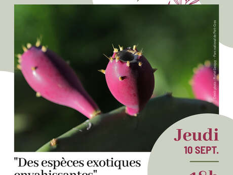 Conférence environnement : "Des espèces exotiques envahissantes "