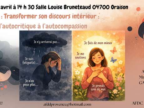 Atelier "Devenir son meilleur soutien"