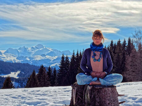 Yoga sur chaise