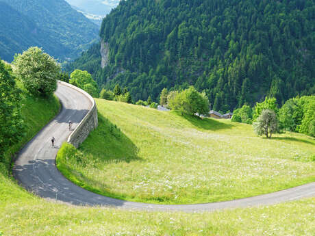 Itinéraire cyclo : Traversée Aravis / Arly