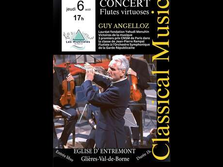Concert classique - Guy Angelloz : Flûtes Virtuoses