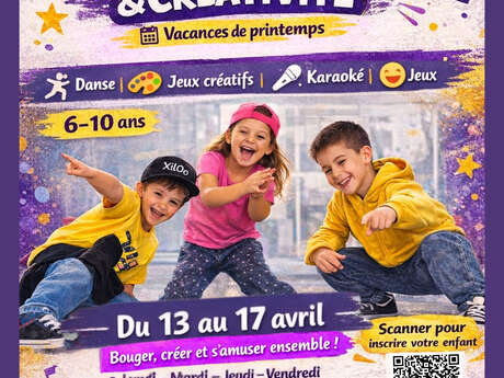 Stage Hip-Hop et créativité – 6-10 ans