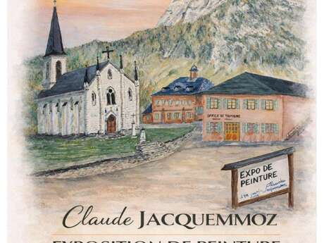 Exposition des peintures de Claude Jacquemmoz