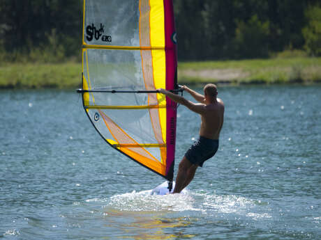 Lac de planche à voile des Ilettes