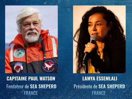 Paul Watson et Lamya Essemlali