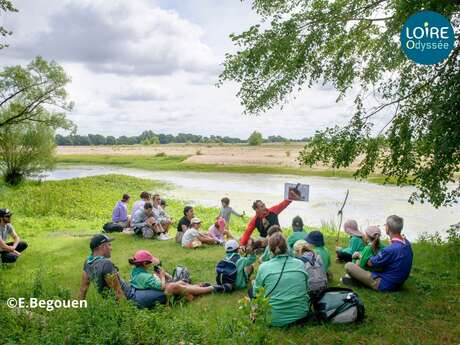 Nature awakening outing for children aged 6 and over with Loire Odyssée in ST Remy la Varenne