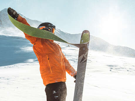 Le Vanné ski touring route