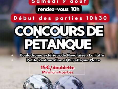 Concours de pétanque
